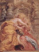 Peter Paul Rubens Peace and Plenty Embracing (mk01) china oil painting reproduction